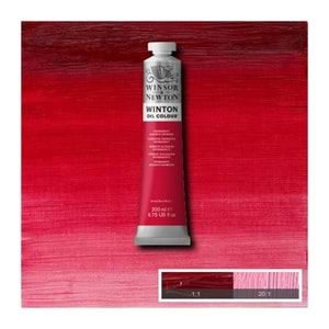 Winsor&Newton Winton Yağlı Boya 200ml Permanent AlizarinCrimson 468 (1)