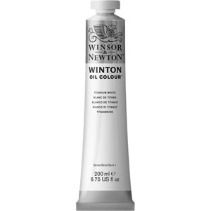 Winsor&Newton Winton Yağlı Boya 200ml Titanium White 644 (40)