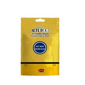 Artdeco Toz Kumaş Boyası 13gr Kot Mavi 1109