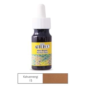 Artdeco Ebru Boyası 30ml Kahverengi 15