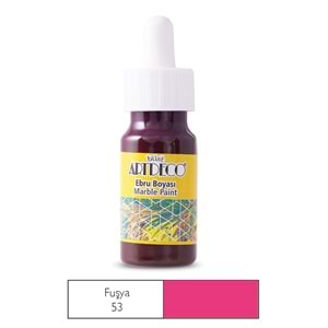 Artdeco Ebru Boyası 30ml Fuşya 53