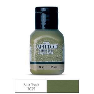 Artdeco Akrilik Boya 25ml Kına Yeşili 3025