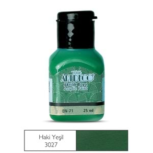 Artdeco Akrilik Boya 25ml Haki Yeşil 3027