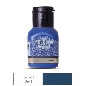 Artdeco Akrilik Boya 25ml Lacivert 3611