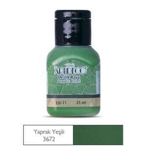 Artdeco Akrilik Boya 25ml Yaprak Yeşili 3672