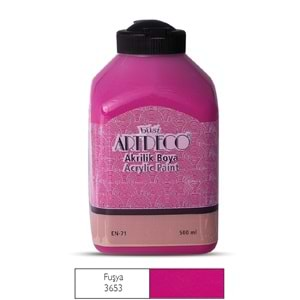 Artdeco Akrilik Boya 500ml Fuşya 3653