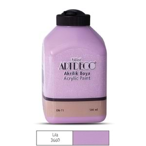 Artdeco Akrilik Boya 500ml Lila 3660