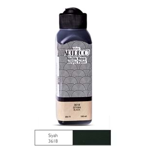 Artdeco Akrilik Boya 140ml Siyah 3618