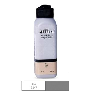 Artdeco Akrilik Boya 140ml Gri 3647