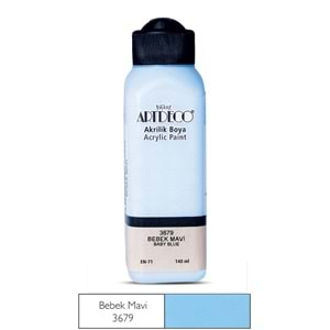 Artdeco Akrilik Boya 140ml Bebek Mavi 3679