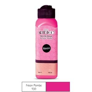 Artdeco Neon Akrilik Boya 140ml Neon Pembe 930