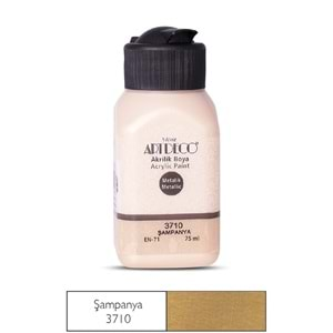 Artdeco Metalik Akrilik Boya 75ml Şampanya 3710