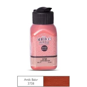 Artdeco Metalik Akrilik Boya 75ml Antik Bakır 3738