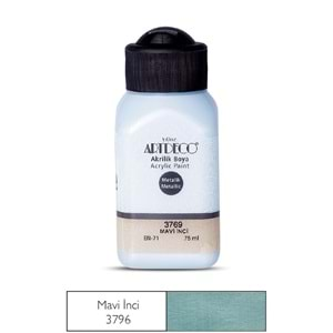 Artdeco Metalik Akrilik Boya 75ml Mavi İnci 3769