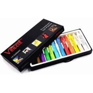 Vincent Premium Oil Pastel 12'li Set