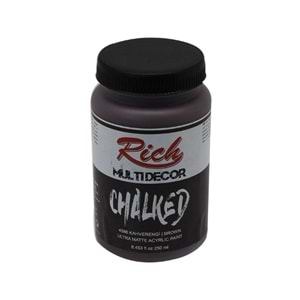Rich Multi Decor Chalked Boya 250 Ml Kahverengi 4586