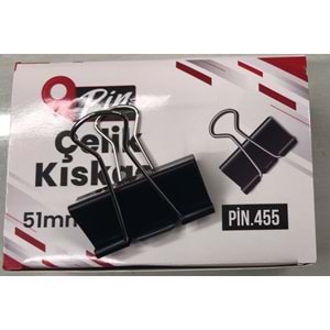 Pin Kıskaç Binder Klips Çelik 51 mm Adet Fiyatıdır.