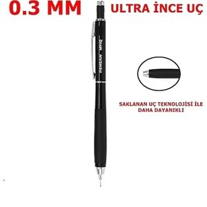 Pensan My Iq Versatil Kalem Tek Siyah 0.3 Uçlu