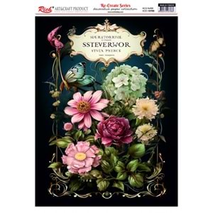 Rich Re-Create Sries Pirinç Dekopaj Kağıdı 295X420mm RE-C 18788