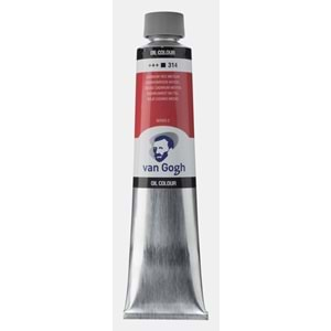 Talens Van Gogh Yağlı Boya 200ml Cadmium Red Medium 314