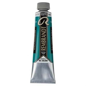 Rembrandt Yağlı Boya 40 ml Seri 3 Phthalo Turqoise Blue 565