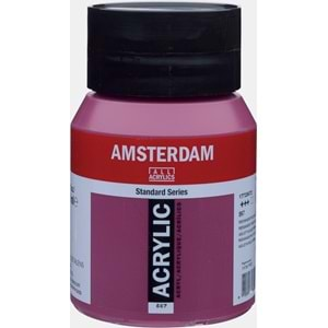 Talens Amsterdam Akrilik Boya 500 ml Permanent Red Violet 567