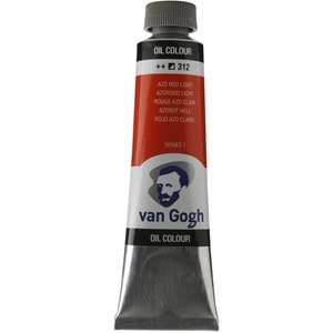 Talens Van Gogh Yağlı Boya 40 ml Azo Red Light 312