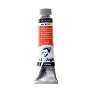 Talens Van Gogh Yağlı Boya 40 ml Cadmium Red Medium 314