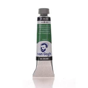 Talens Van Gogh Yağlı Boya 40 ml Permanent Green Deep 619