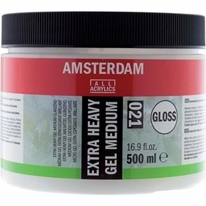 Talens Amsterdam Extra Heavy Gel Medium Gloss Ekstra Yoğun Akrilik Boya Medyumu Parlak 500 ml 021