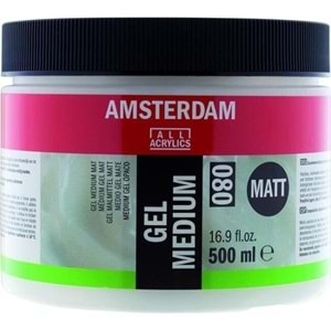 Talens Amsterdam Matt Gel Medium Mat Jel Medyum 500 ml