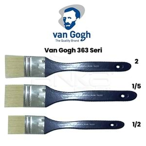 Van Gogh Beyaz Kıl Vernik Fırçası Seri 363 No:1/2