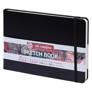 Talens Art Creation Sketch Book Eskiz Defteri 80 Yaprak 140 g A5 Siyah