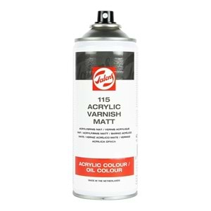 Talens Acrylic Picture Varnish Matt 115 Mat Yağlıboya ve Akrilik Verniği 400 ml Sprey