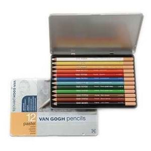 Talens Van Gogh Pastel Kalem 12 Renk Metal Kutu