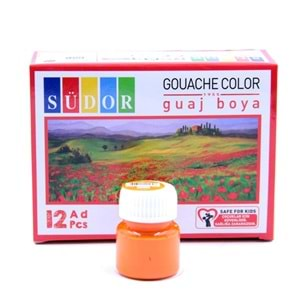 Südor Guaj Boya 20 ml Turuncu