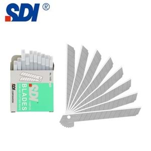 SDI Dar Maket Bıçağı Yedeği 9 mm 10'lu Paket