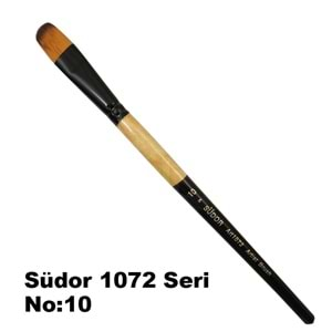 Südor Seri 1072 Sentetik Kedi Dili Fırça No:10