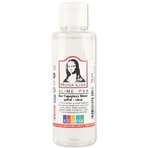 Monalisa Sıvı Slime 70 ml Şeffaf