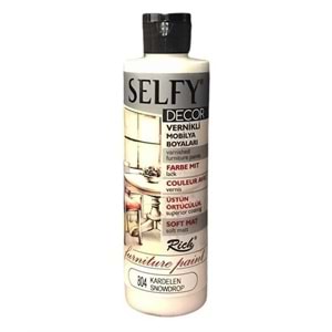 Rich Selfy Decor Vernikli Mobilya Boyası 240 cc Kardelen