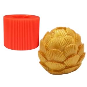 İstiridye Desenli Silikon Mum Kalıbı M-68