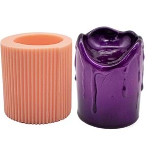 Gözyaşı Damlası Silikon Mum Kalıbı M-188