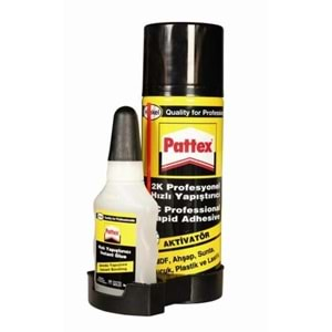 Pattex 2710708 2K Profesyonel Hızlı Sıvı Yapıştırıcı 200 + 50ml