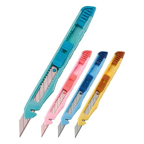 Sdı Hand Maket Bıçağı Dar Otomatik Kilitlemeli 0408d