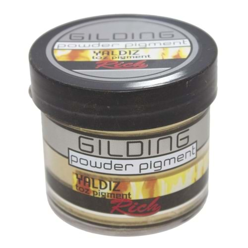 Rich Gilding Powder Yaldız Toz Pigment 60 cc Antik Altın