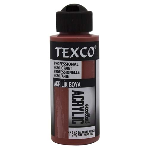 Texco Excellent Akrilik Boya 11546-Saltanat Kırmızı 110 cc