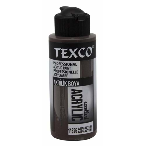 Texco Excellent Akrilik Boya 11626-Asphaltum 110 cc