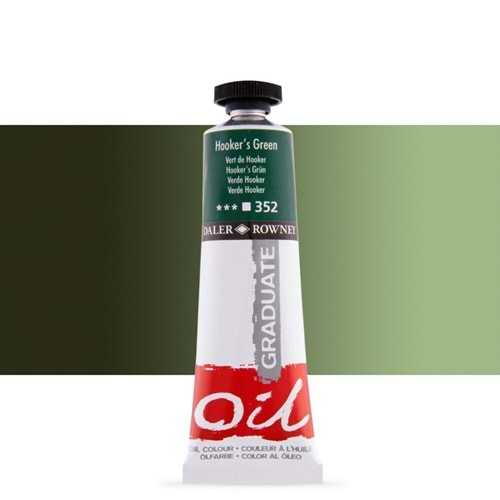 Daler Rowney Yağlı Boya Graduate 38 ml Hookers Green