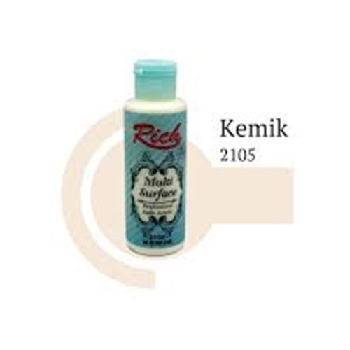 Rich Multi Surface Akrilik Boya 120ml 2105 Kemik