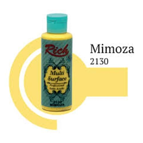 Rich Multi Surface Akrilik Boya 120ml 2130 Mimoza